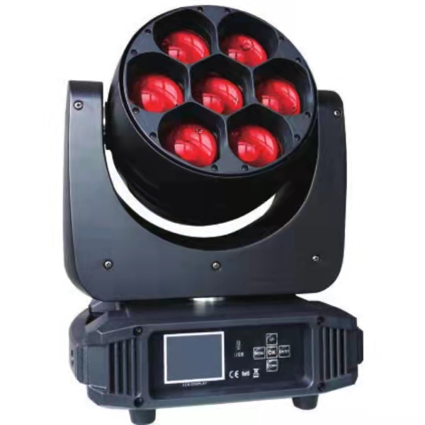 7pcs 40W LED Moving Head Light with Zoom